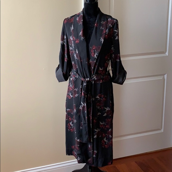 NEW....KENZIE long, lightweight floral trench. - Picture 3 of 7